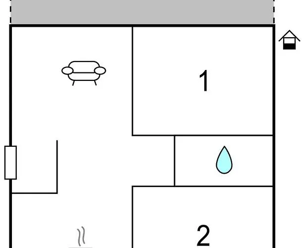 2 Bedroom Lovely Apartment In Pinezici Pinezici (Krk)